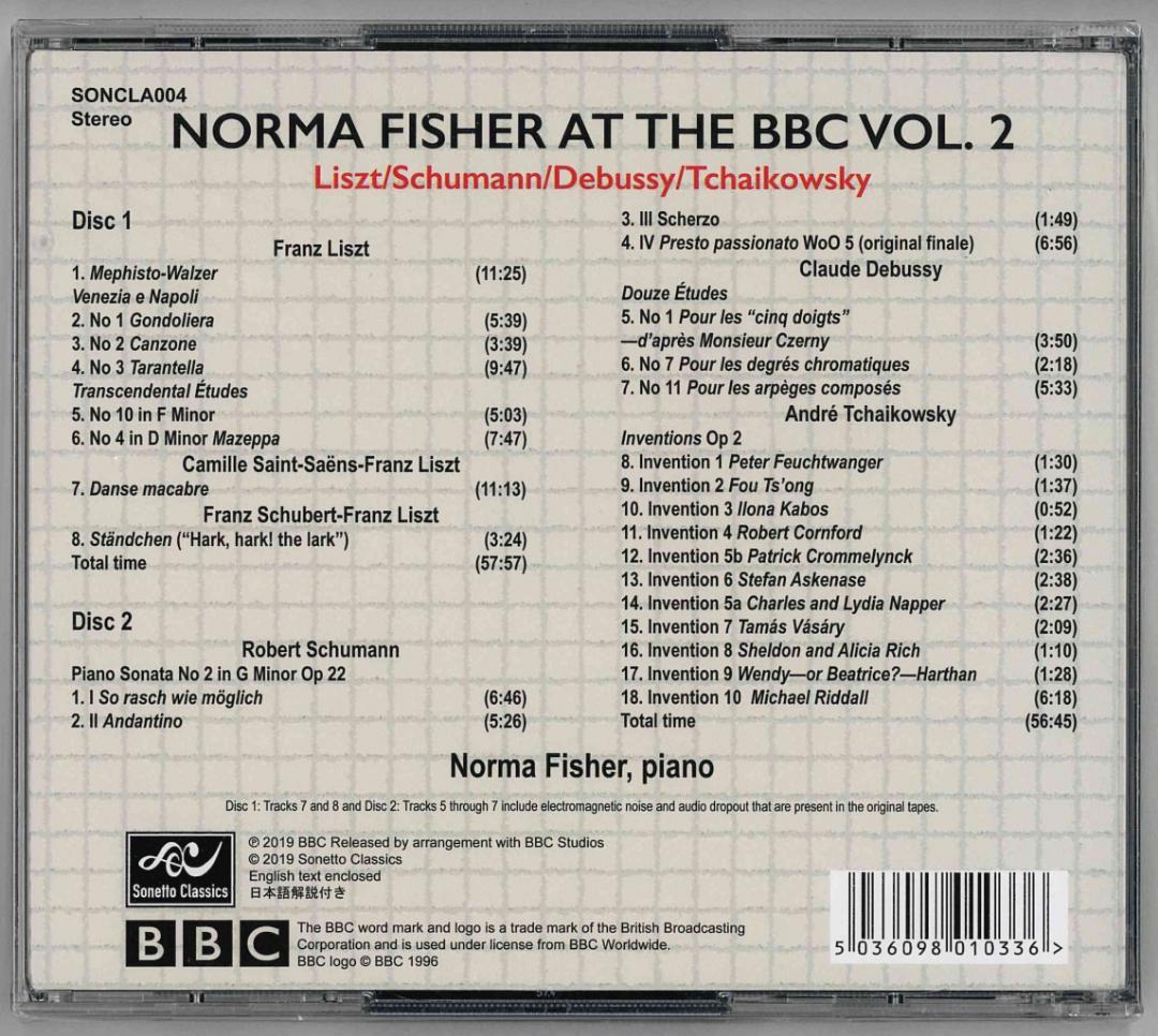【新品輸入盤CD】ノーマ・フィッシャー： At The BBC Vol. 2