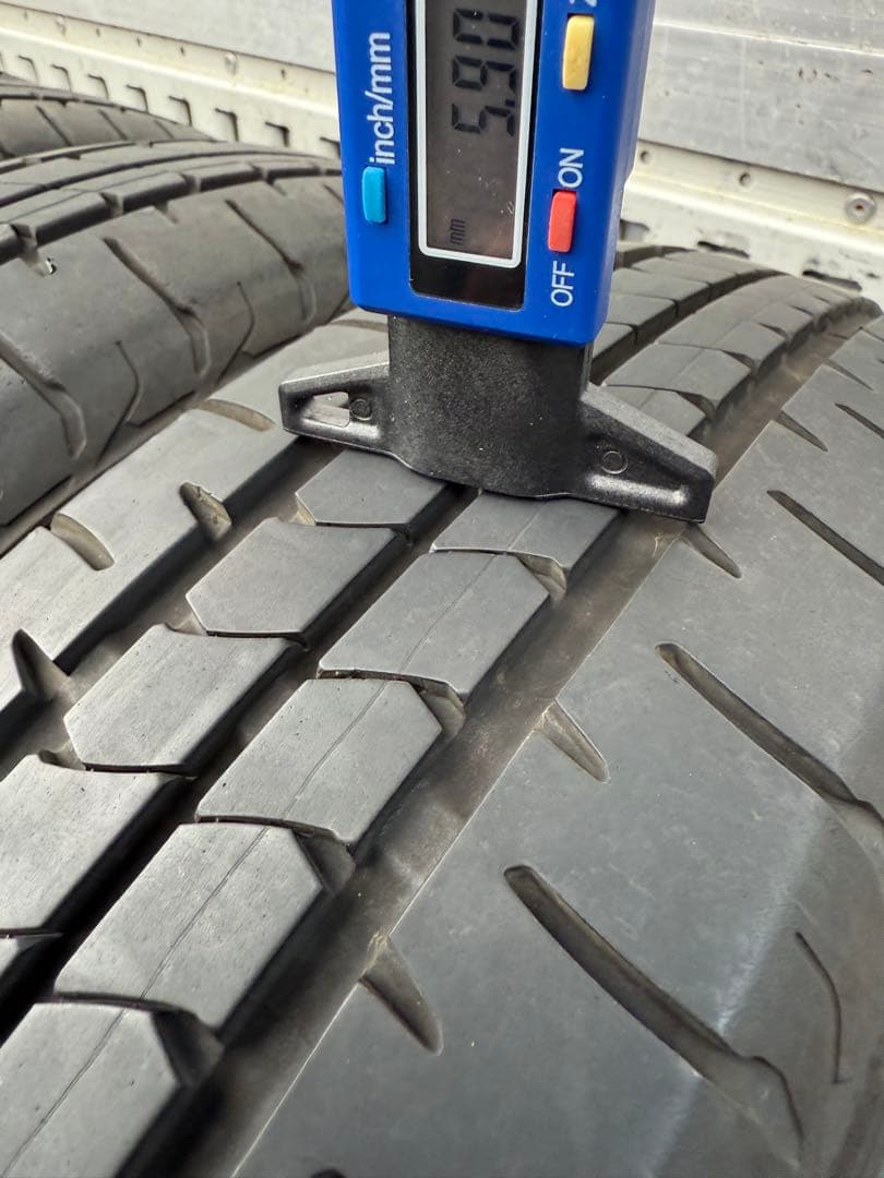 ブリヂストンサマータイヤ155／65R14 75H深溝