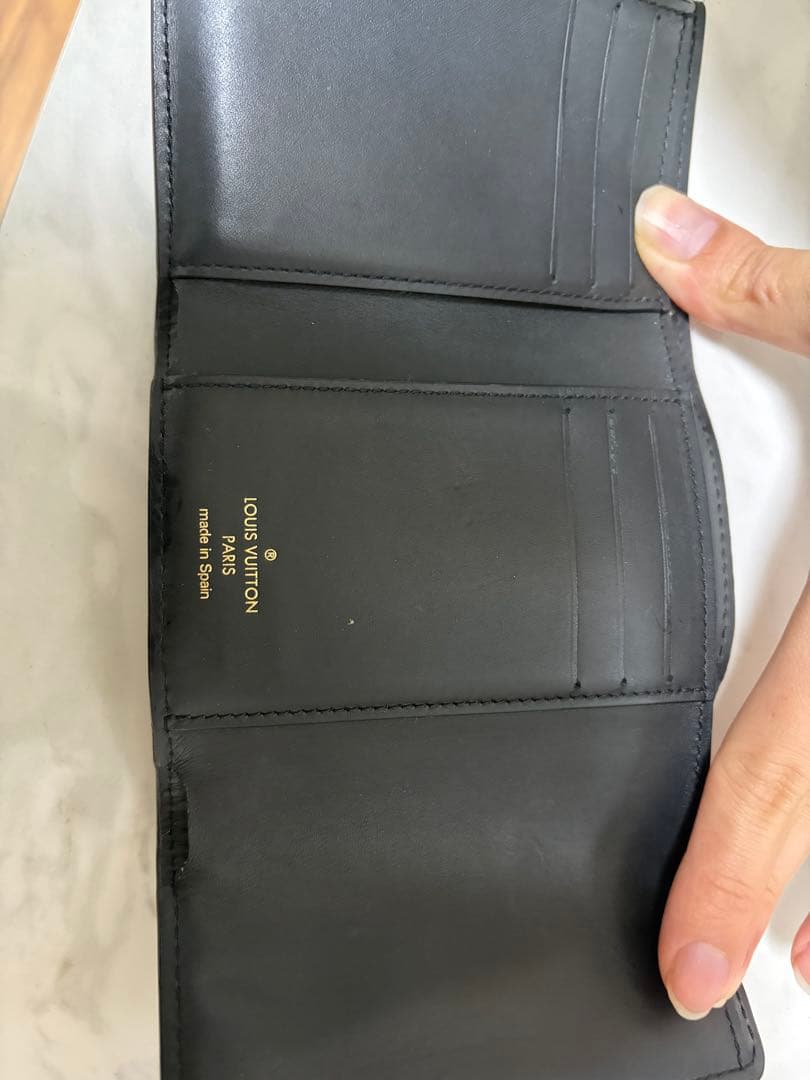 Louis Vuitton 三つ折り財布 ブラウン/ベージュ