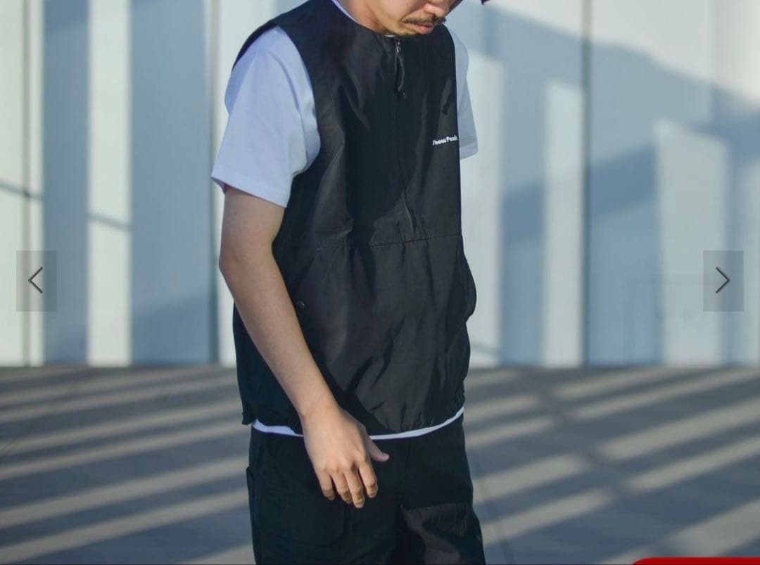  peak Light Mountain Cloth Vest 黒　M
