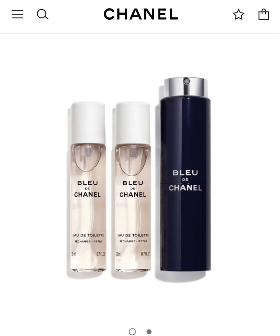 【けいすけ】【新品】BLEU DE CHANEL トラベルスプレイ