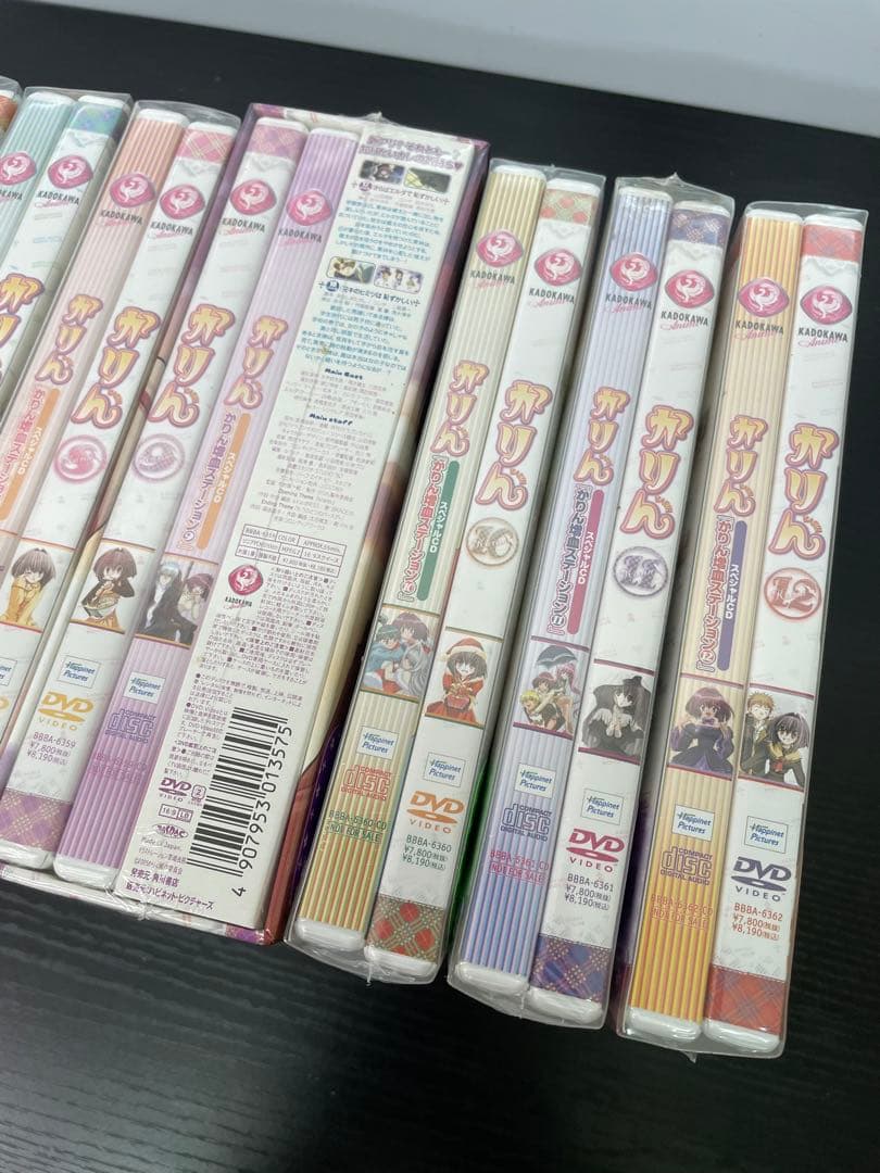 未開封品あり かりん 増血パック DVD 全12巻セット