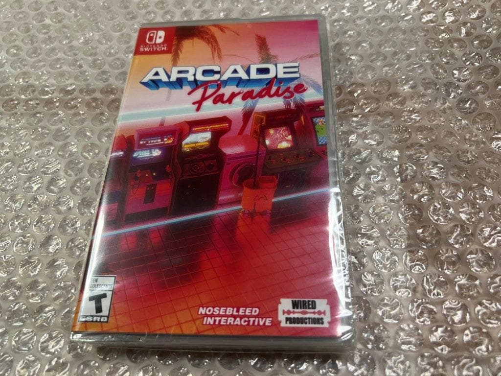 SW Arcade Paradise / アーケードパラダイス 北米版 未開封