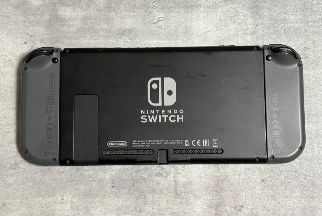 Nintendo Switchスウィッチ グレー 本体 +付属品 美品！