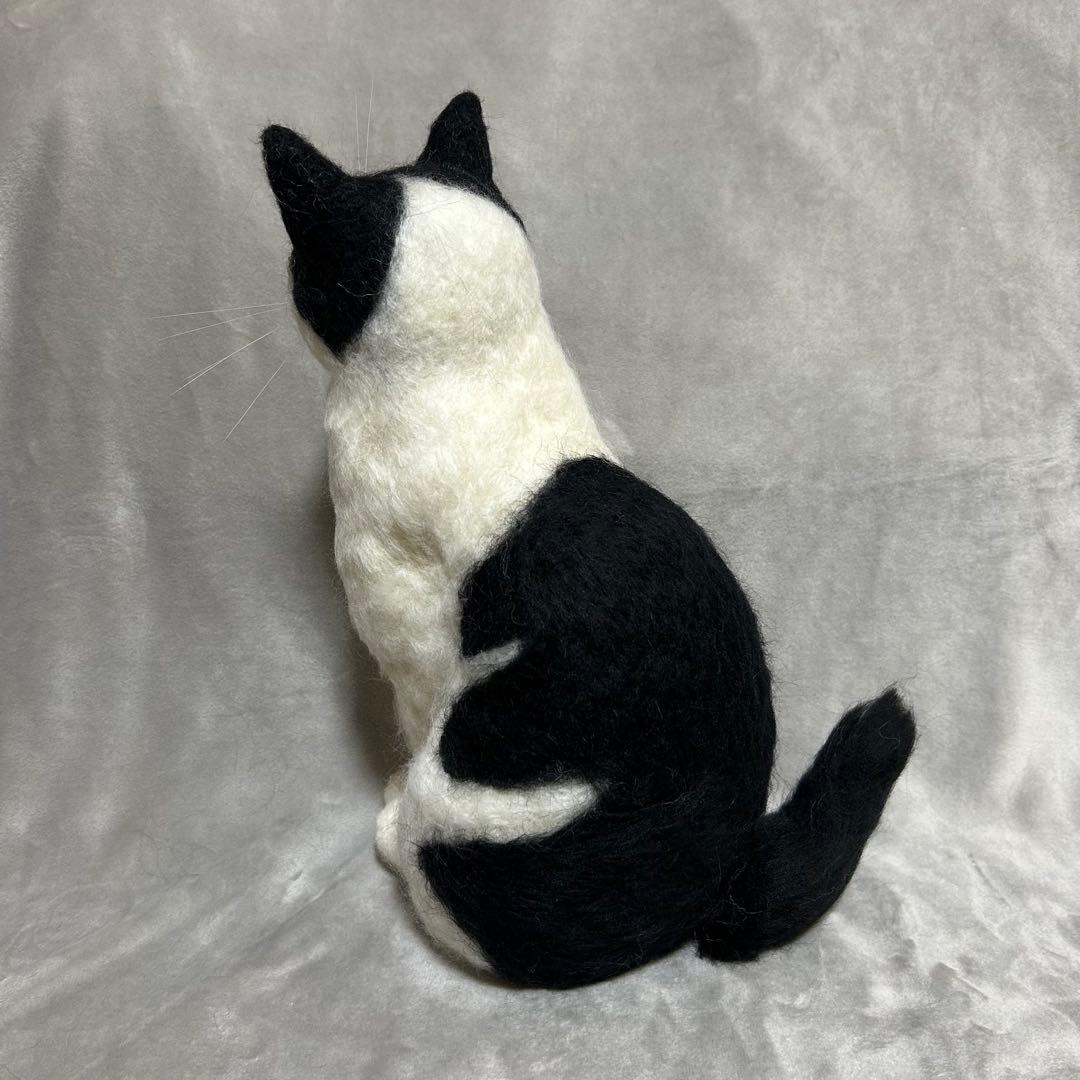 羊毛フェルト 猫