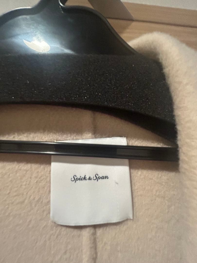 ぷ*ん様 未使用 美品 spick and span コート ダブルブレストリバ