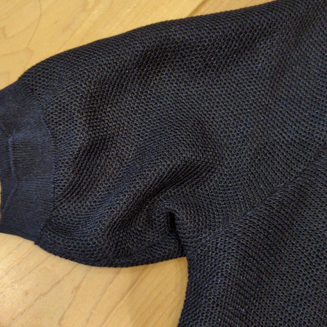 Ballsey　パールメッシュコンビポロカラープルオーバー