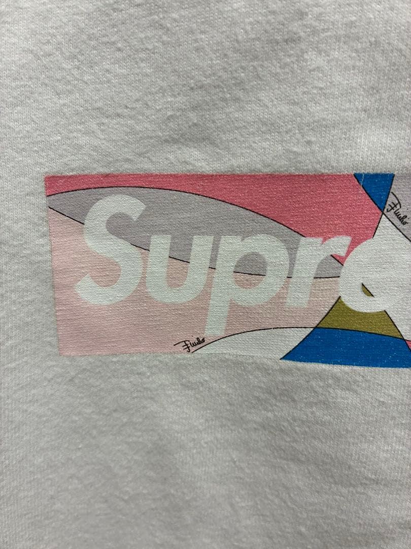 Supreme x Emilio Pucci Tシャツ XL ホワイト