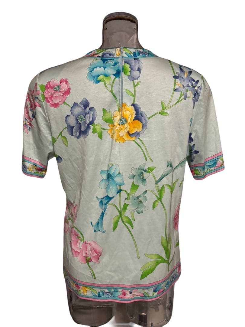 ＊LEONARD ＊フラワープリント 半袖Tシャツ　カットソー