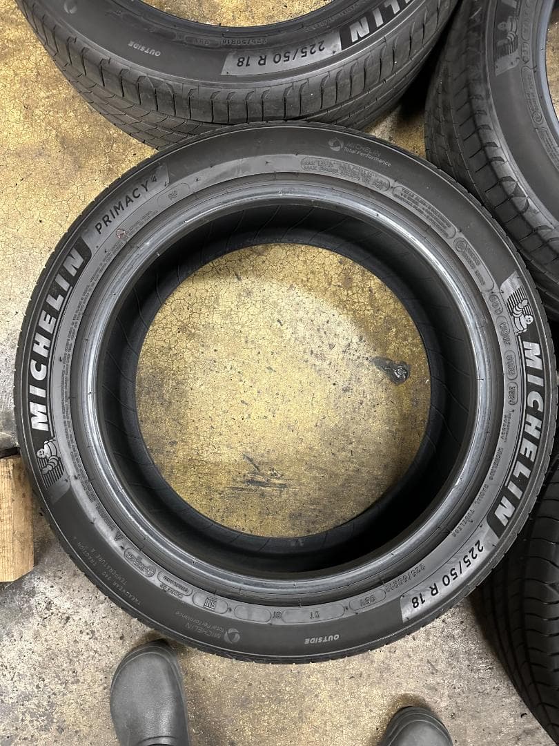 2024年製 バリ山 4本 ミシュラン PRIMACY4 225/50R18