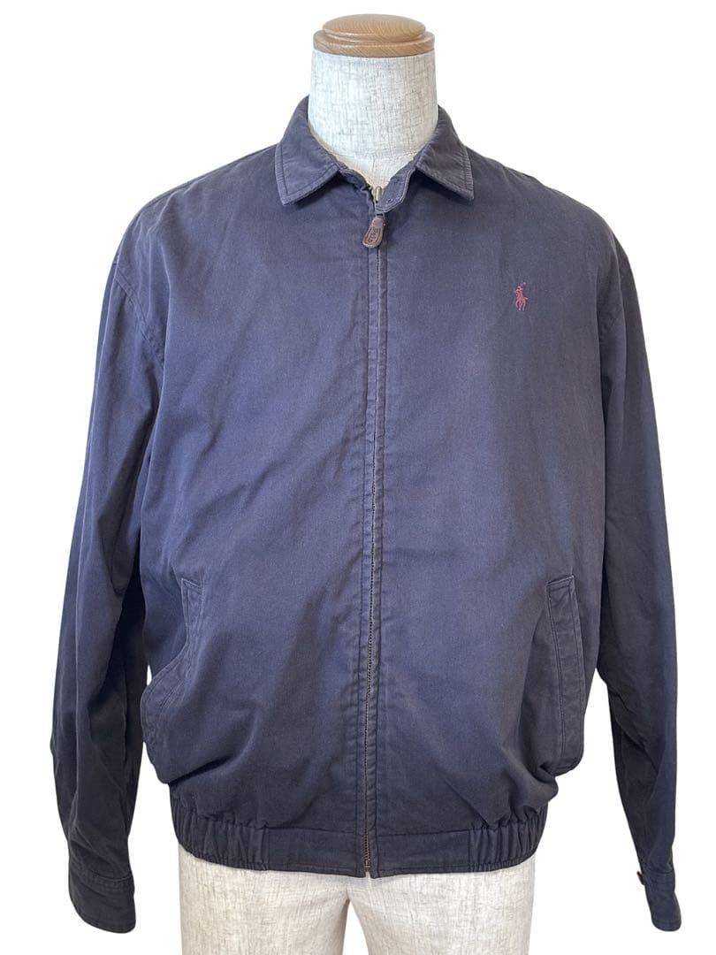 90s Polo by Ralph Lauren スイングトップ M ネイビー
