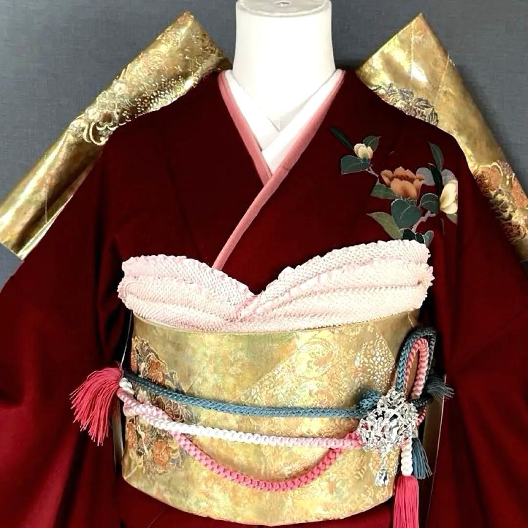 振袖フルセット　乱菊　友禅　成人式振袖　振袖　裄丈67
