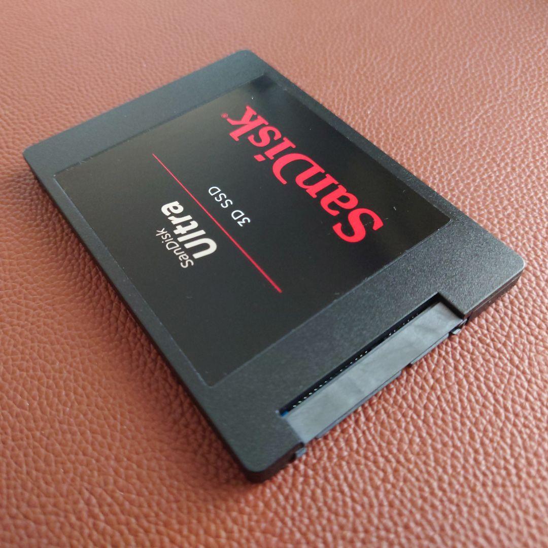 SanDisk　Ultra 3D SSD　500GB　SATA　2.5インチ