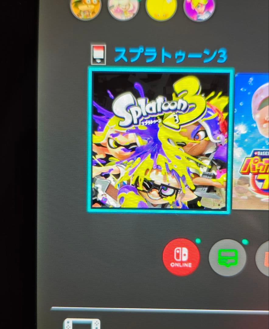 switchソフト３種セット スプラ３＆２、マイクラ ソフトのみ