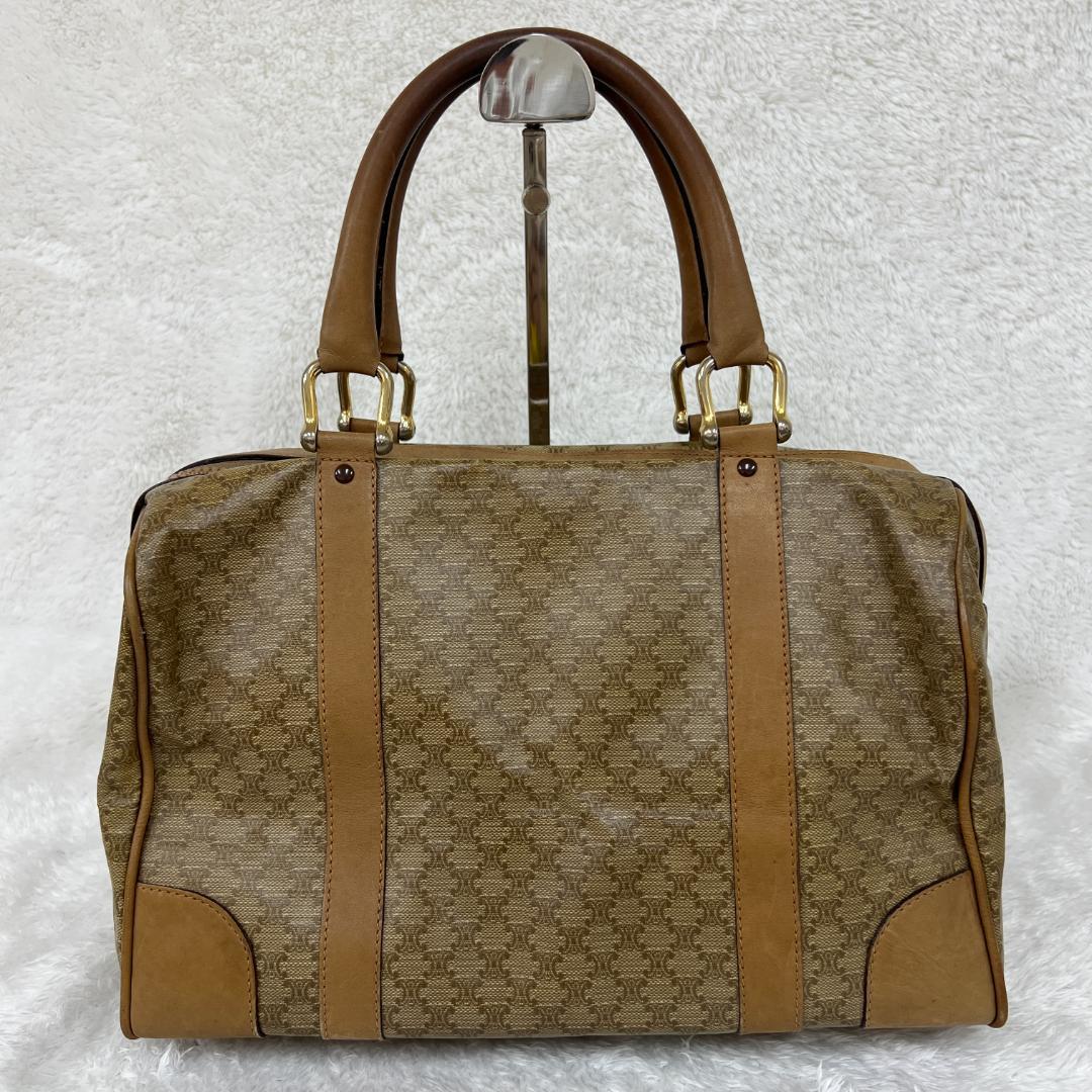 《美品》CELINE セリーヌ ボストンバッグ レディース ベージュ