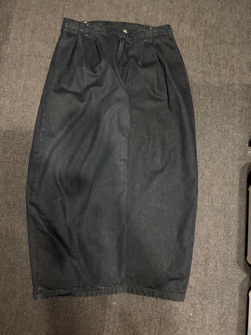 ZARA soshiotsuki ダーツ入りワイドパンツデニム