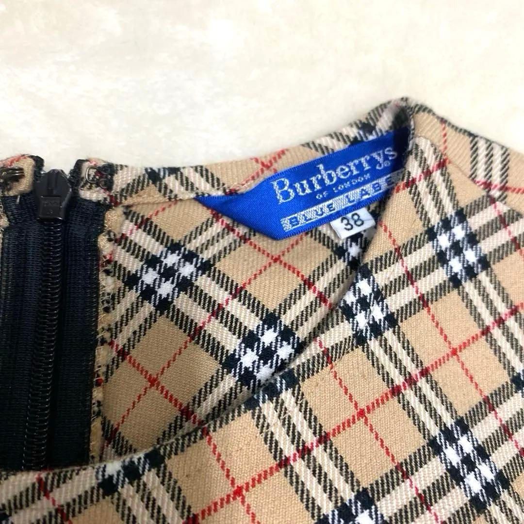 【Burberry Blue label 】　美品　 ワンピース　ノバチェック