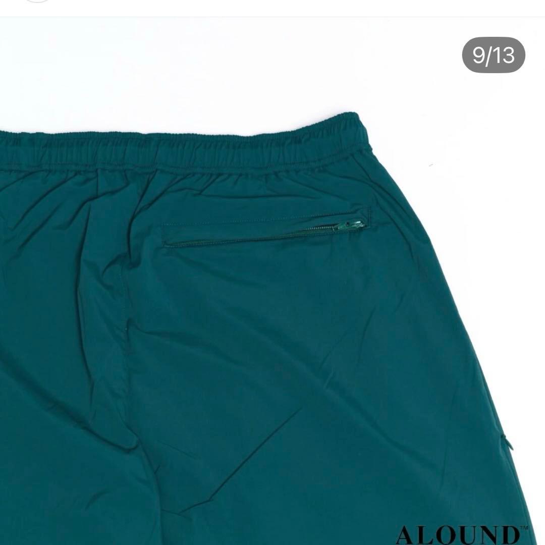ALOUND NYLON PANTS グリーン　XL
