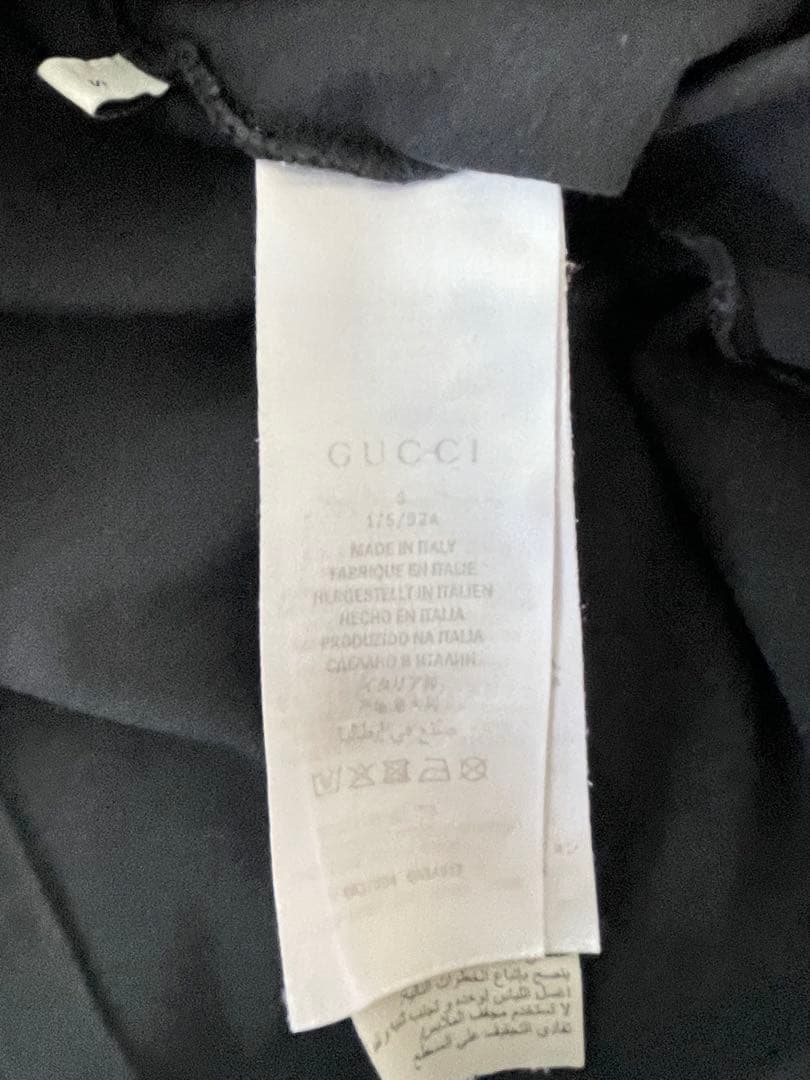 ⭐️正規品GUCCI ブレード ロゴ 半袖Ｔシャツ コットン 黒