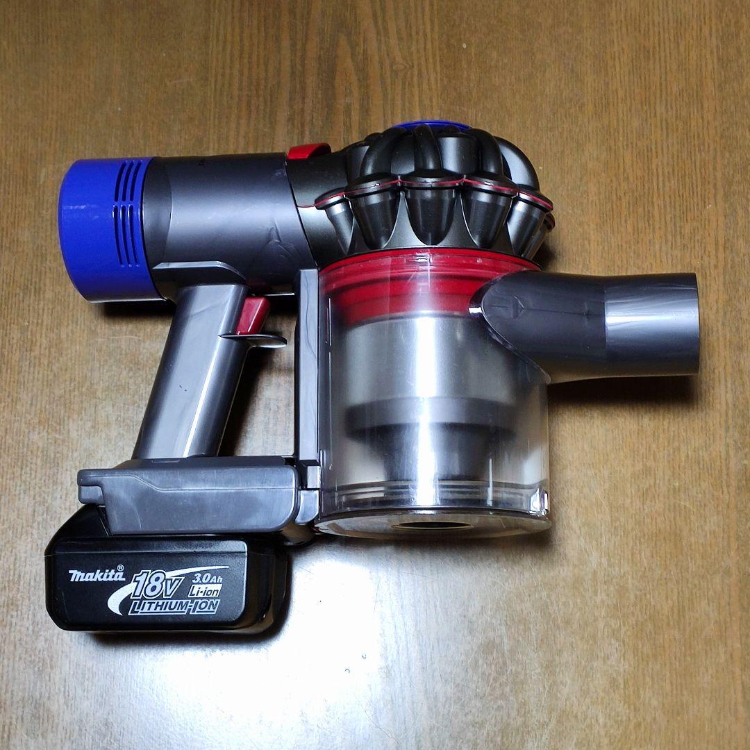 割引中ダイソン SV11掃除機＋マキタ18vアダプターセット分解清掃済み 動作品