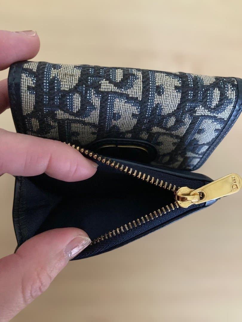 正規品Dior 三つ折り財布 美品❣️