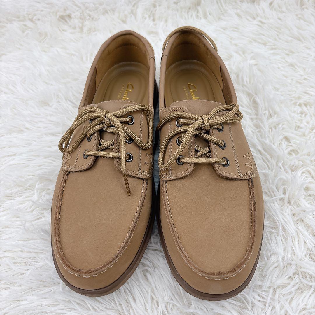 未使用品✨クラークス 699J サンドブラトンボート ボートシューズ　26.5㎝