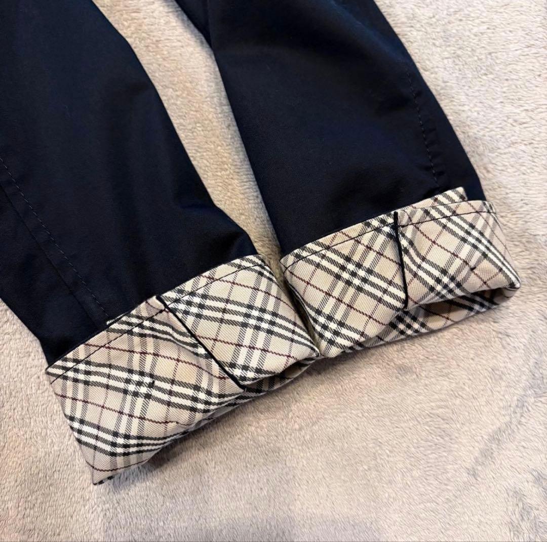 BURBERRY BLUE LABEL ネイビー テーラードジャケット