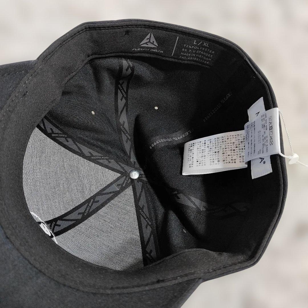【新品タグ付】マークアンドロナ スカルロゴ GOLF OR Cafe黒 L/XL