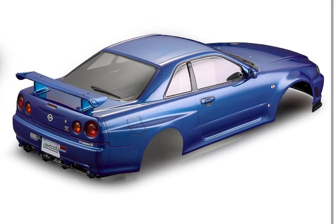 ヒ*パ様 Nissan Skyline GT-R R34 ボディ 1/10 湾岸