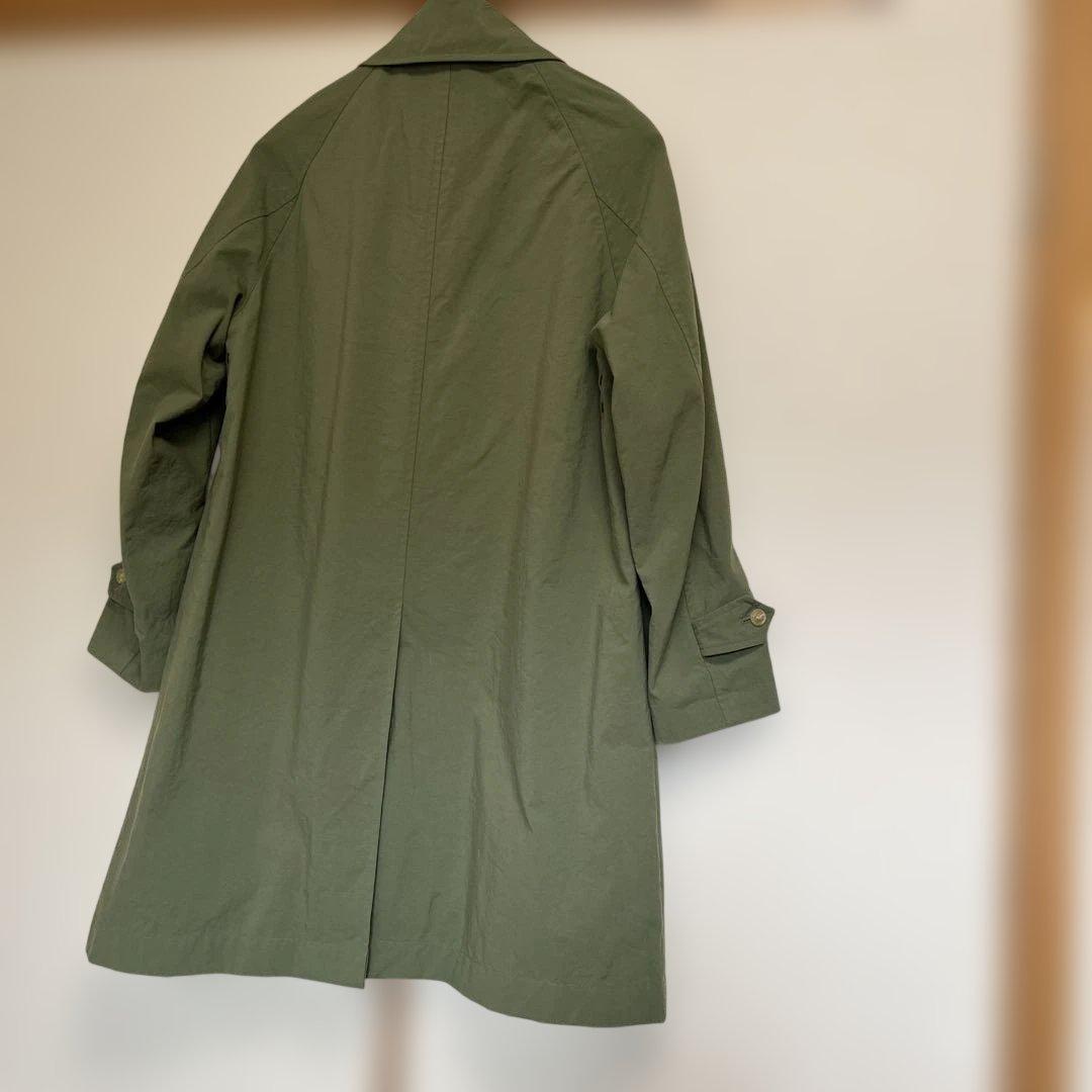 【美品】ORCIVALオーシバルステンカラーコート　グリーン