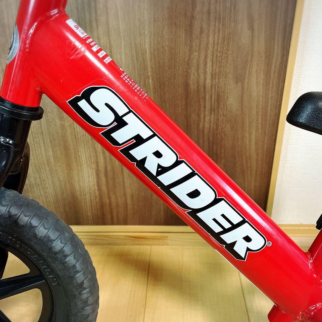 STRIDER スポーツ バランスバイク レッド 12インチ