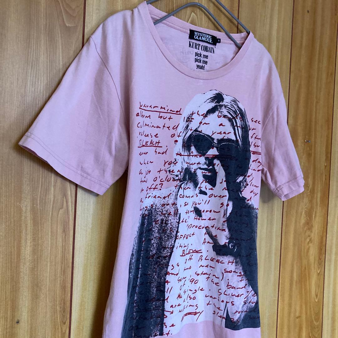 キムタク着 ヒステリックグラマー カートコバーンTシャツ ニルヴァーナ
