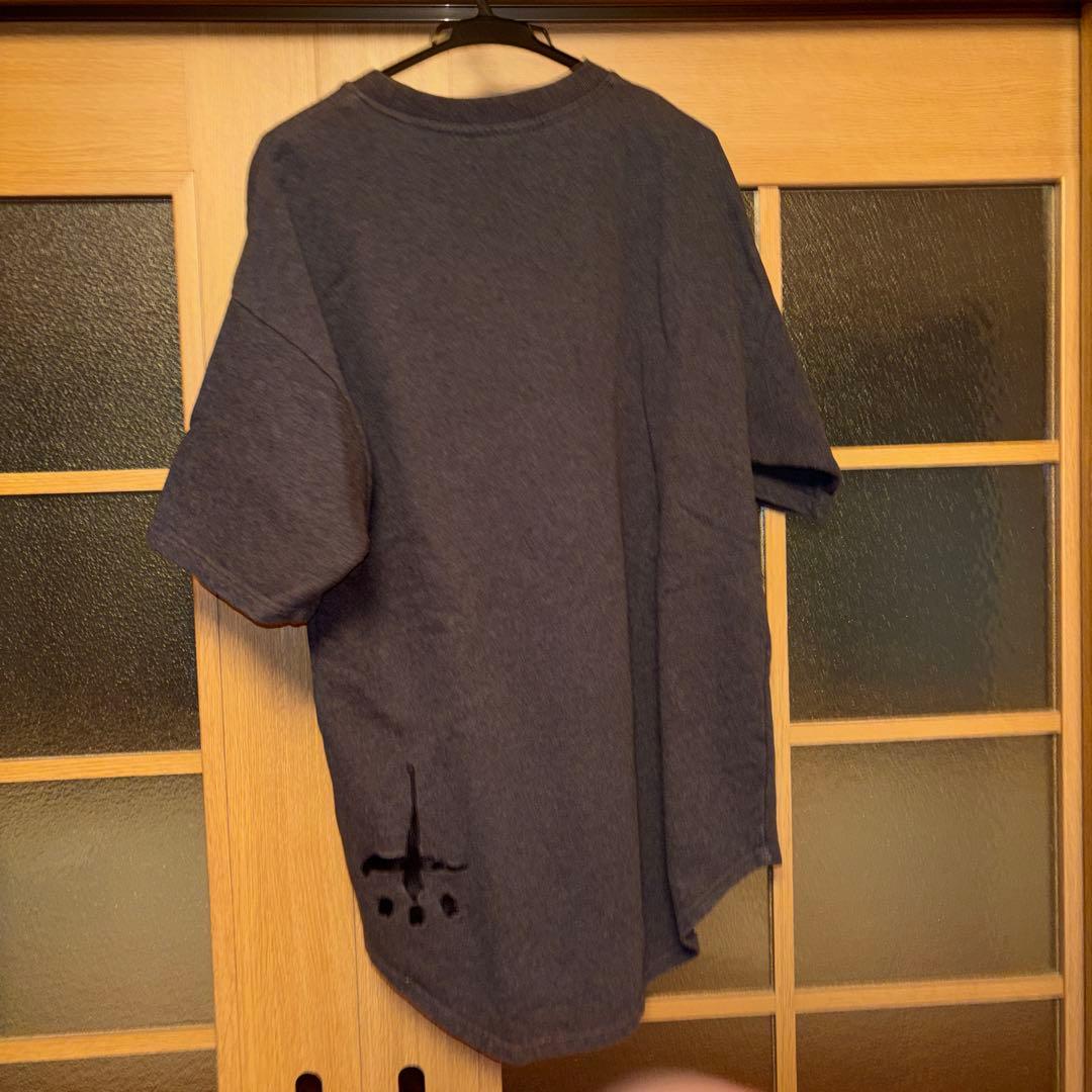 カタリスト グレー Tシャツ ロゴ刺繍