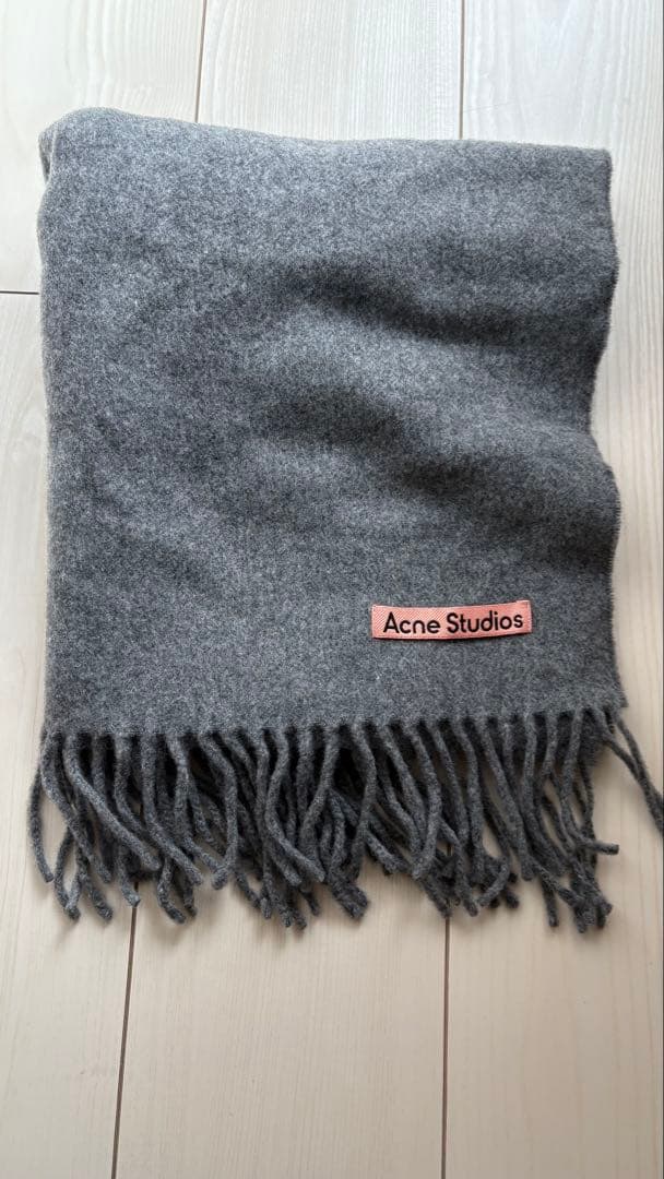 Acne Studios フリンジウールスカーフ　マフラー