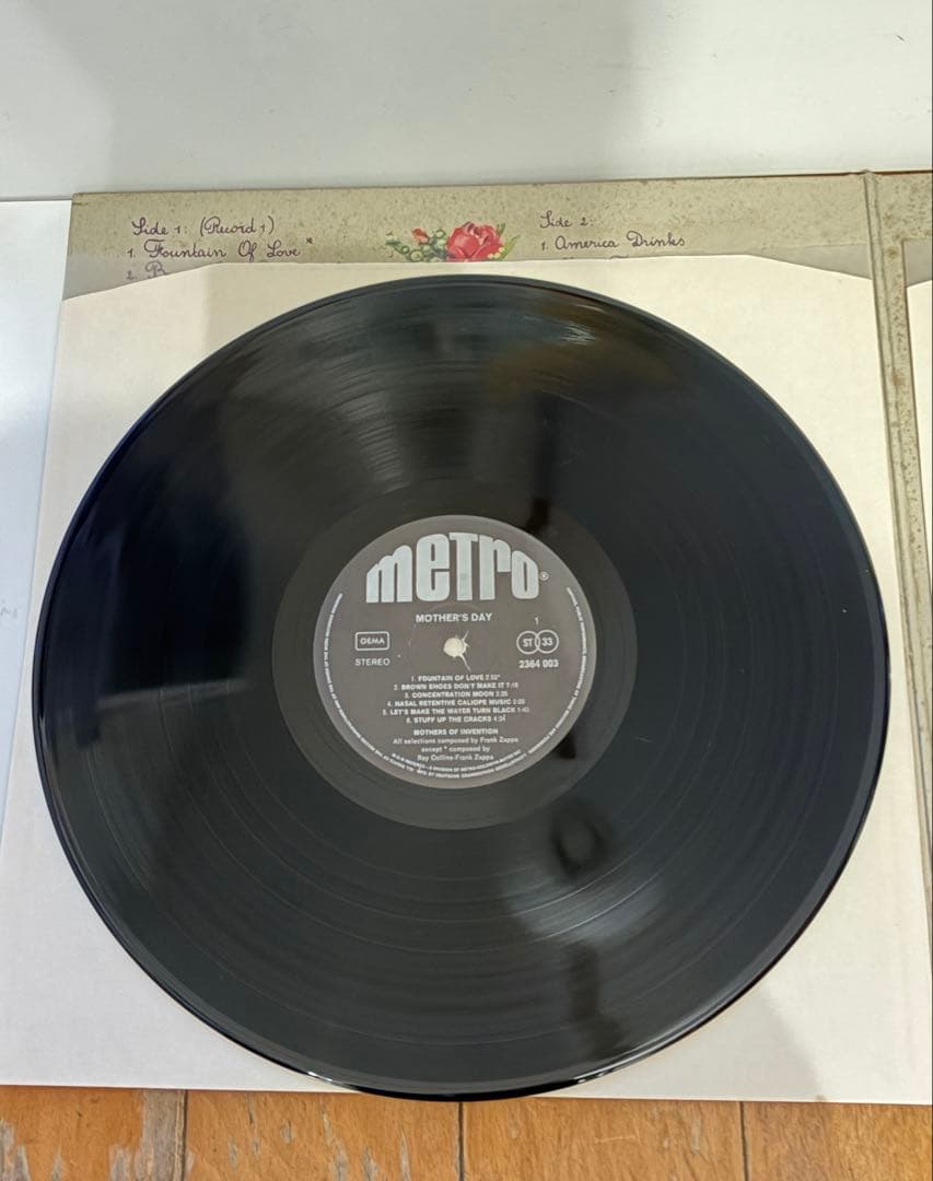 洋楽 Frank Zappa &The Mothers Of Invention LP