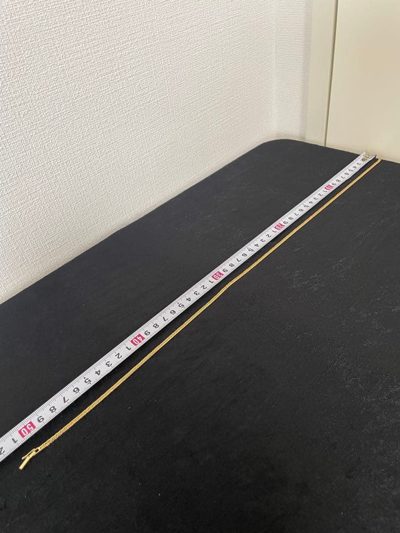 K18 喜平ネックレス 12面トリプル 50cm 12.2g 刻印有