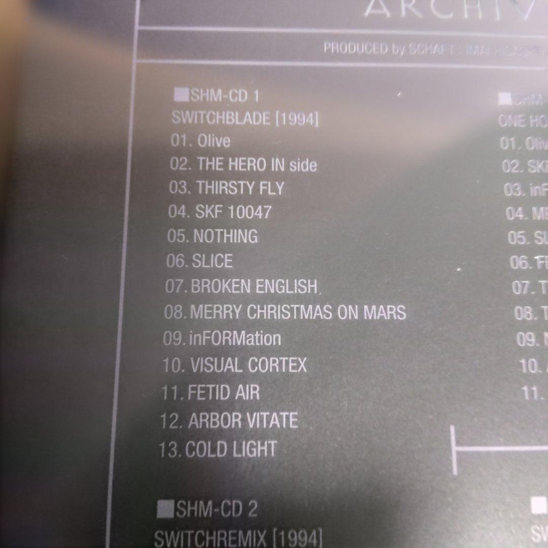 SCHAFT/ARCHIVES〈完全限定生産BOX〉