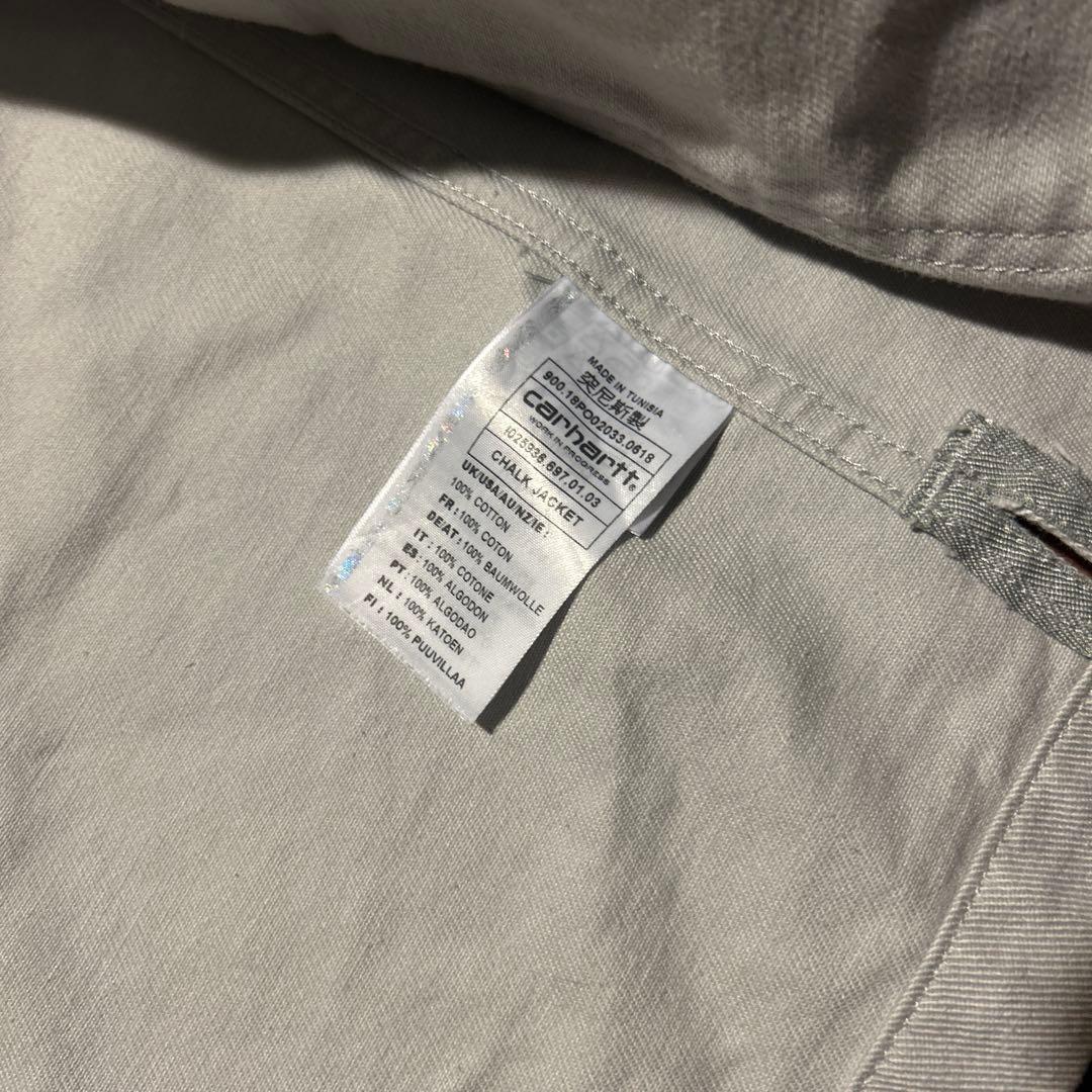 Carhartt WIP CHALK jacket Sサイズ