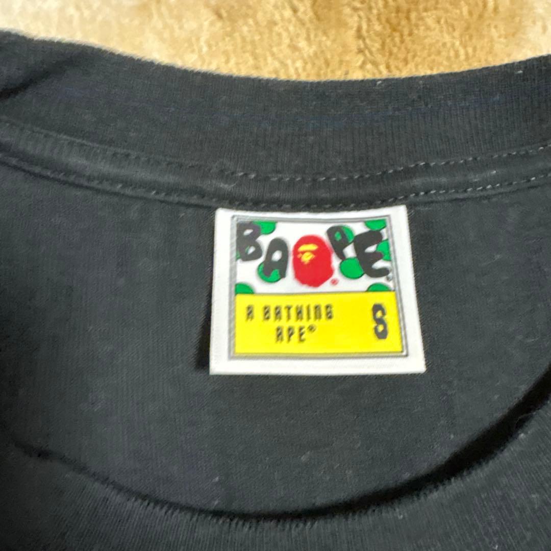 A BATHING APE 黒 Tシャツ Sサイズ