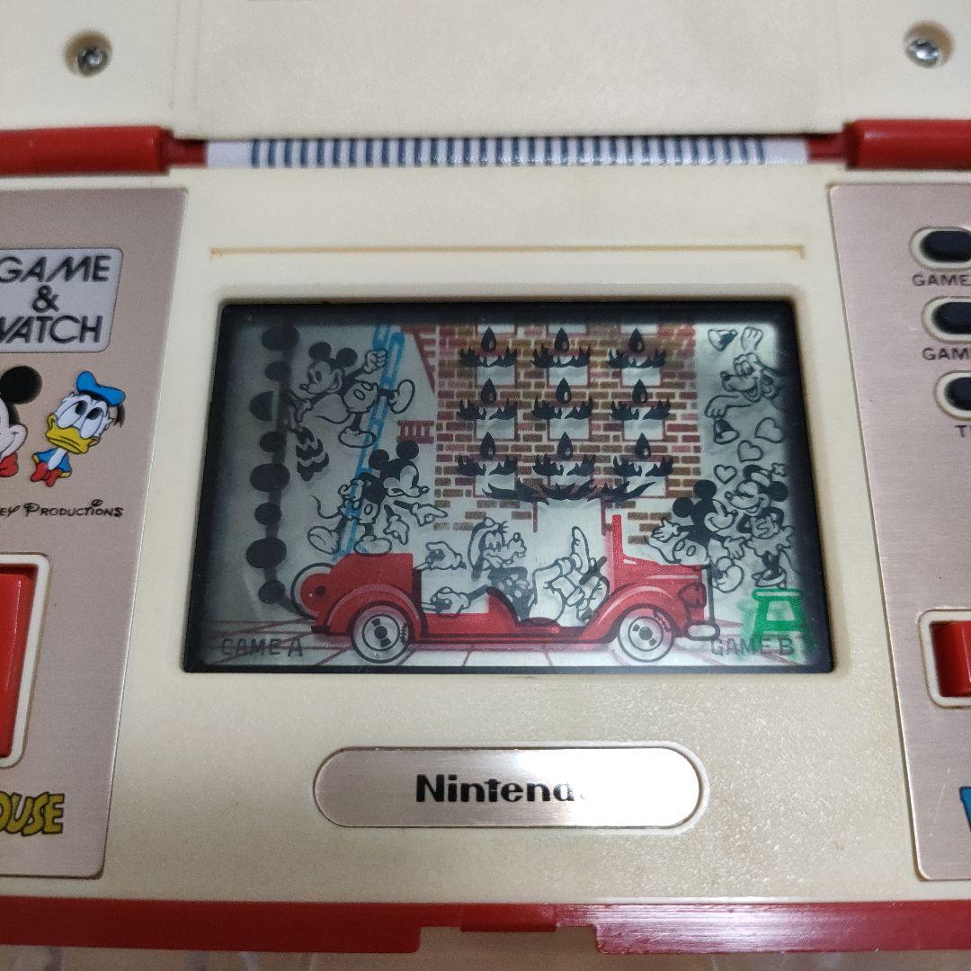 ゲーム＆ウォッチ　ミッキー＆ドナルド　任天堂　Nintendo　メンテナンス済み