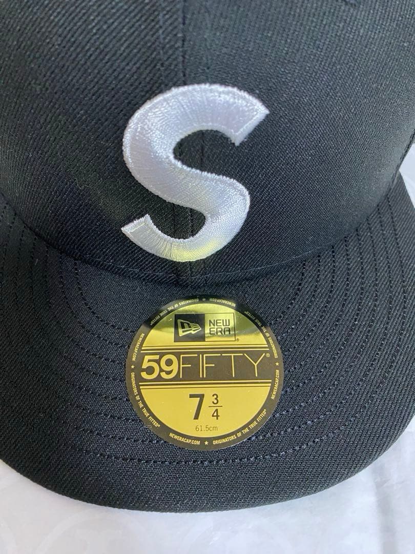 新品未使用◼️Supreme S Logo New Era◼️7 3/4