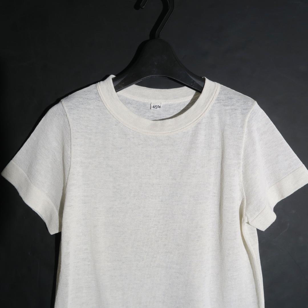 45R ギマニット Tシャツ size3 アイボリー