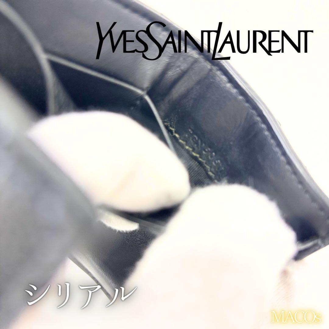 美品✨SAINT LAURENT サンローラン タイニーウォレット 三つ折り財布