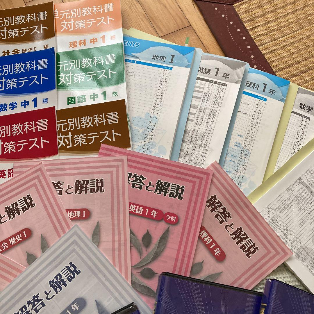 家庭学習用テキスト(中学1〜3年間)