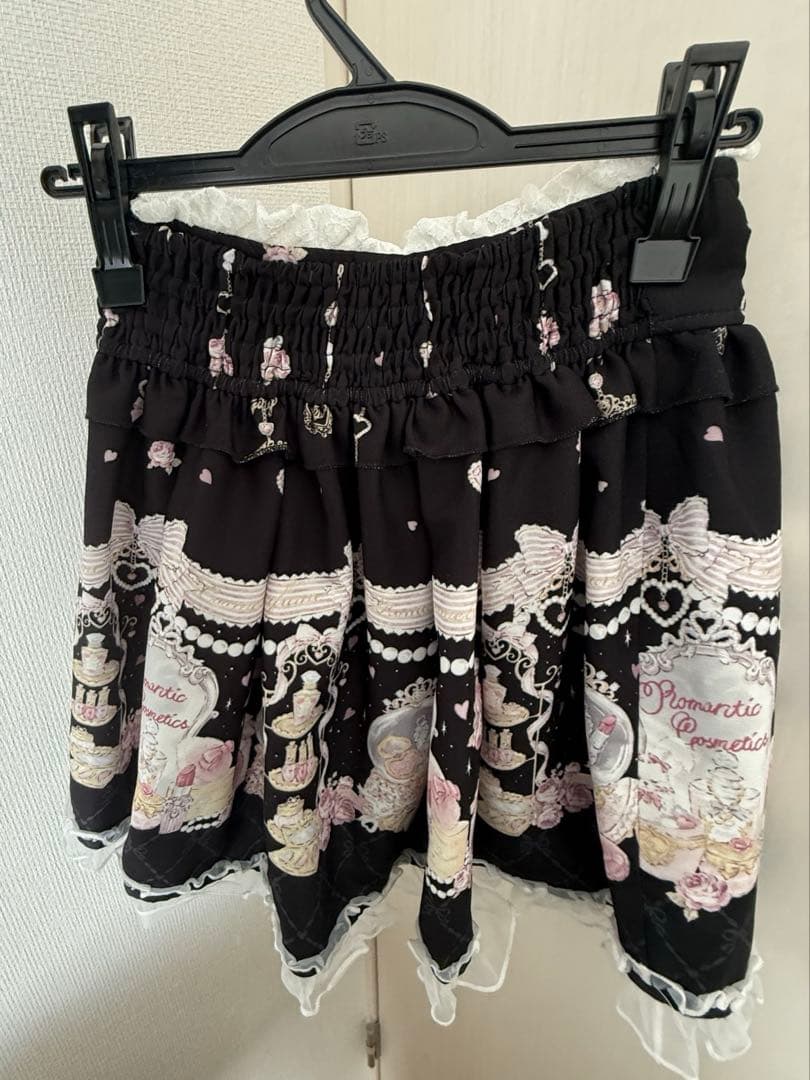 Romantic Cosmetics柄セットアップ LIZLISA ブラック
