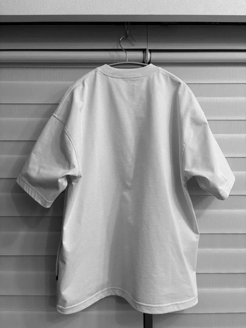 DAIWA PIER39テックドローストリングTシャツ 白 S オーバーサイズ