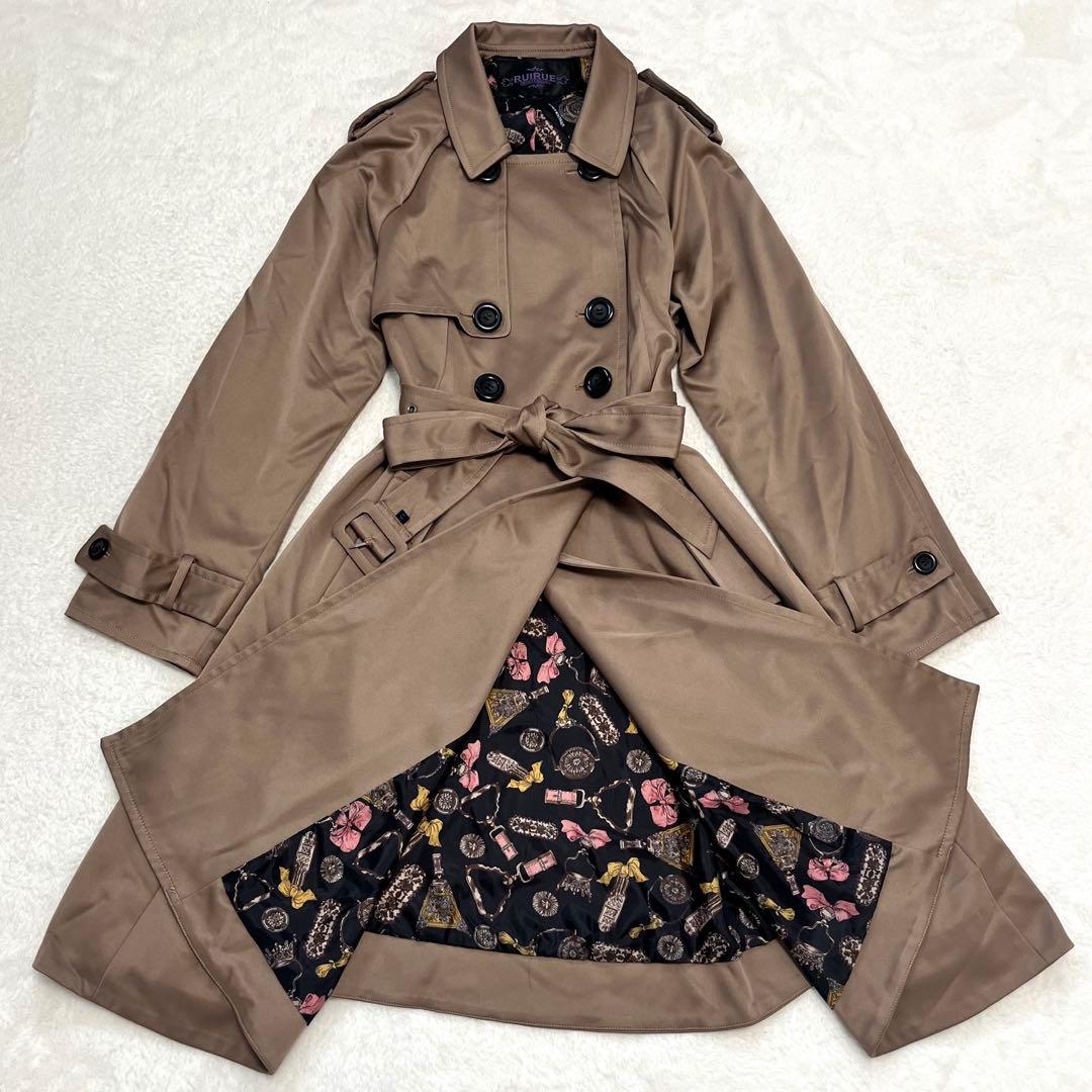 【新品タグ付 5L】 RUIRUE BOUTIQUEトレンチコート Aライン
