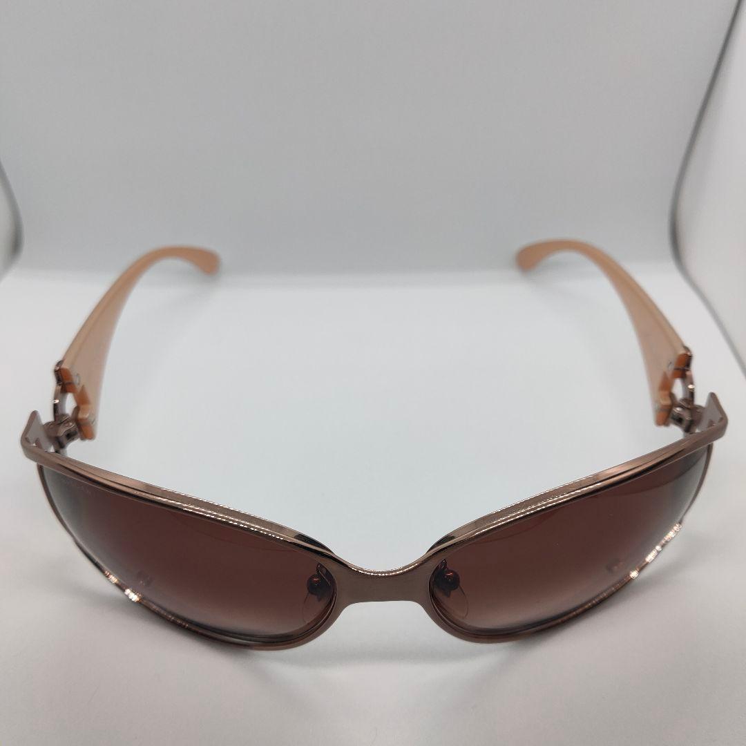美品✨ブルガリ BVLGARI サングラス ラインストーン ブラウン