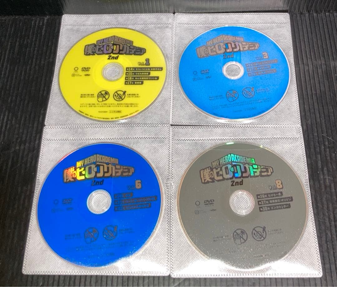 僕のヒーローアカデミア　2nd 3rd 全16枚　DVD