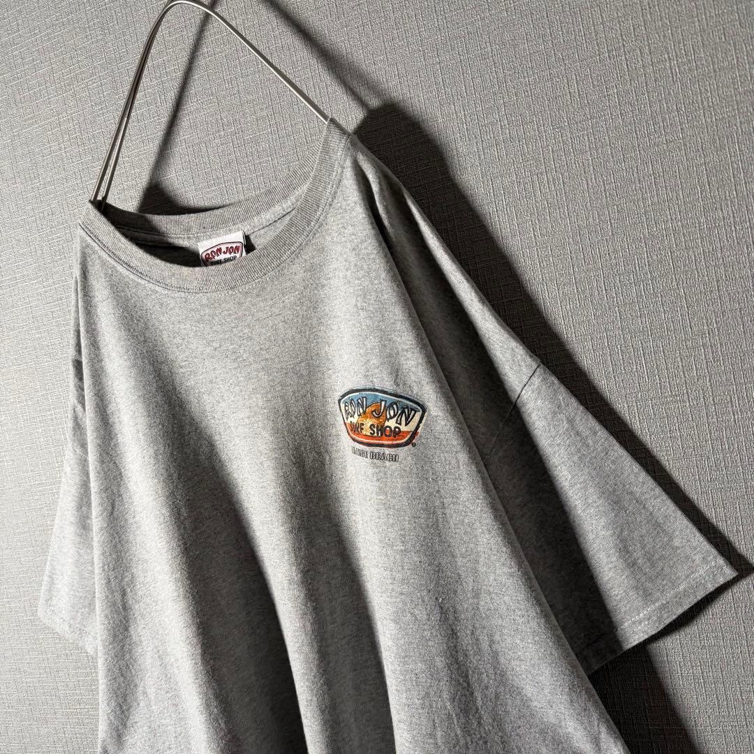 90s★人気ブランド RONJON ロンジョン Tシャツ バックプリント XL